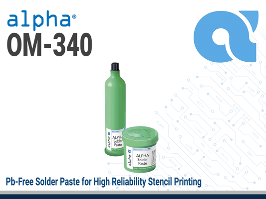 ALPHA OM340 Solder Paste