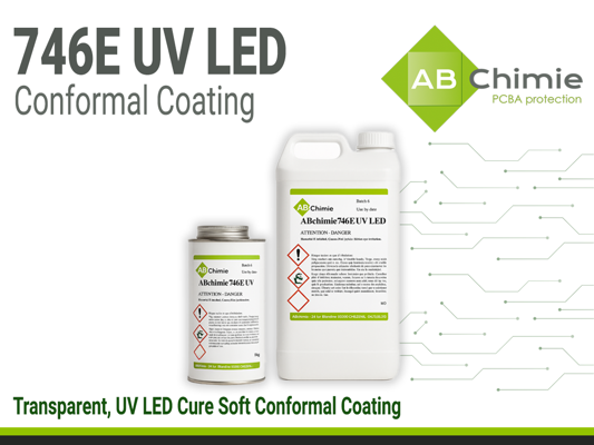 ABchimie746E UV LED Soft UV Cure Conformal Coating