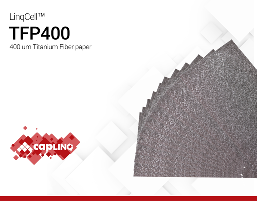 LINQCELL TFP400 | 400um Titanium Fiber Paper